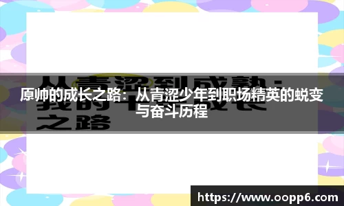 原帅的成长之路：从青涩少年到职场精英的蜕变与奋斗历程